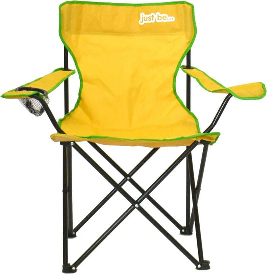  Camping-Klappstuhl Von Just Be. Gelb/Grun