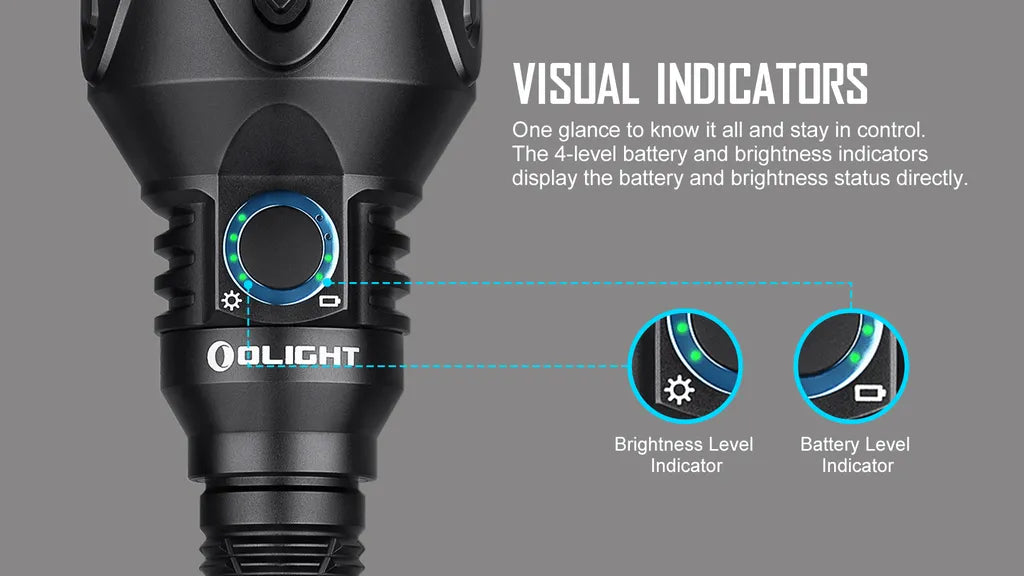  OLIGHT JAVELOT PRO 2 Leistungsstarke LED Taschenlampe Mit 2500 Lumen Und 1050 Meter Leuchtweite USB Aufladbar MCC3 Magnetisches Ladeskabel