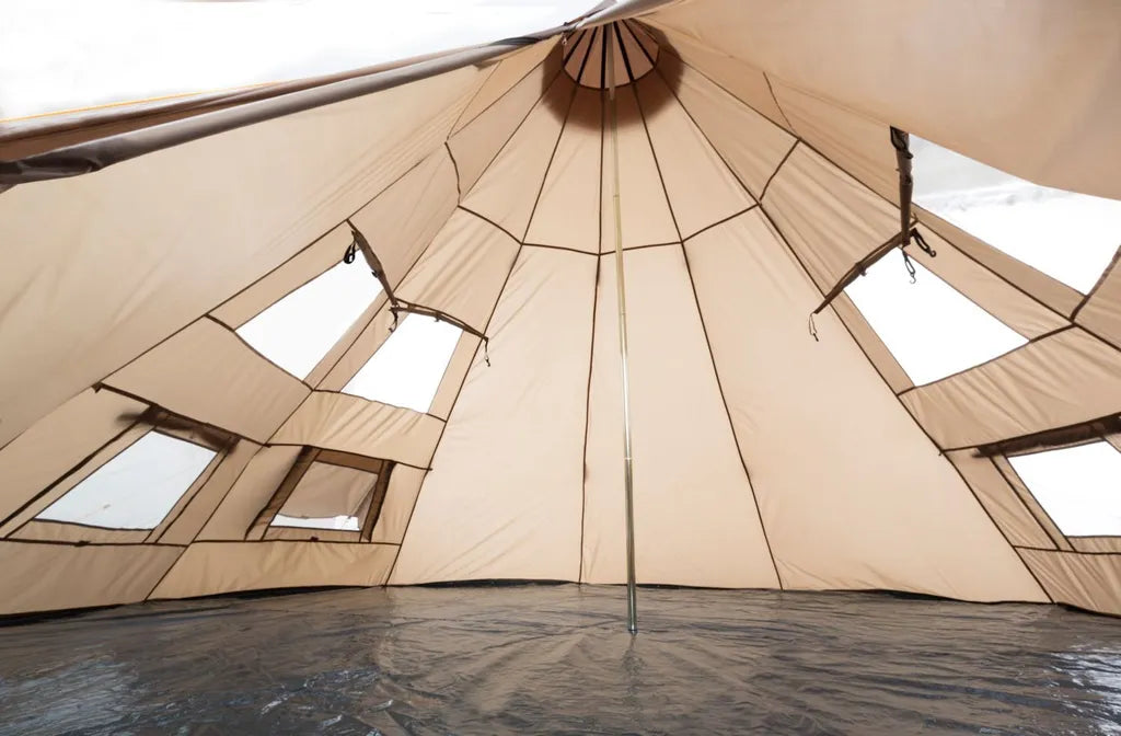  CampFeuer Tipi Zelt Spirit Für 4 Personen | Braun | 3000 Mm Wassersäule