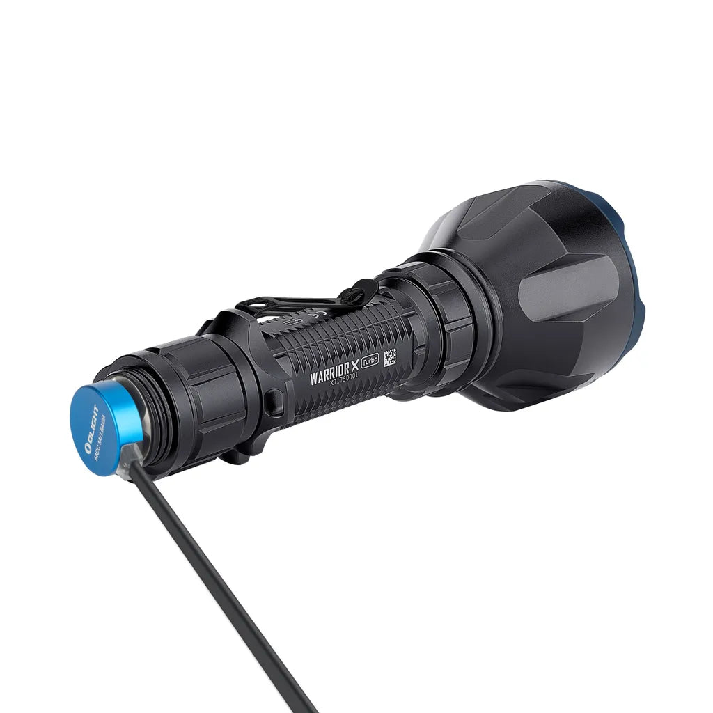  Olight Warrior X Turbo Kit Wiederaufladbare LED Taschenlampe Mit Viel Zubehör, 1100 Lumen Und 1000 Meter Leuchtweite