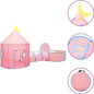  VidaXL Spielzelt Für Kinder Rosa 301x120x128 Cm