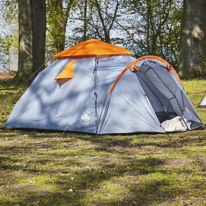  Where Tomorrow Pop Up Familienzelt Wurfzelt 3 Personen Zelt Camping Festival Blau 220 X 220 X 130 Cm