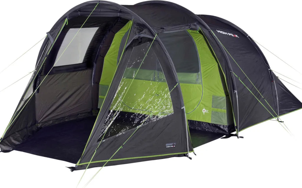  High Peak Paxos 4, Camping, Festrahmen, Tunnelzelt, 4 Person(en), 8,9 Kg, Grün, Grau