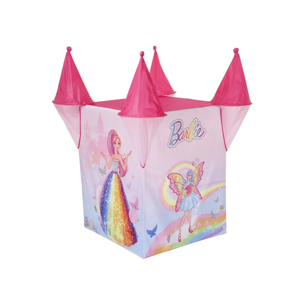  Knorr Toys Barbie Schloss Dreamtopia - Maße: Innen 76 X 76 X 98 Cm - Außen: 114 X 114 X 133 Cm - Farbe: Rosa/bunt; 84559