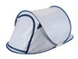  Pop Up Wurfzelt Für 2 Personen - 220 X 120 Cm / Silber - Camping Festival Automatik Trekking Zelt