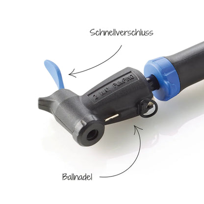  FISCHER Mini Fahrrad Luftpumpe Höhe: 265 Mm