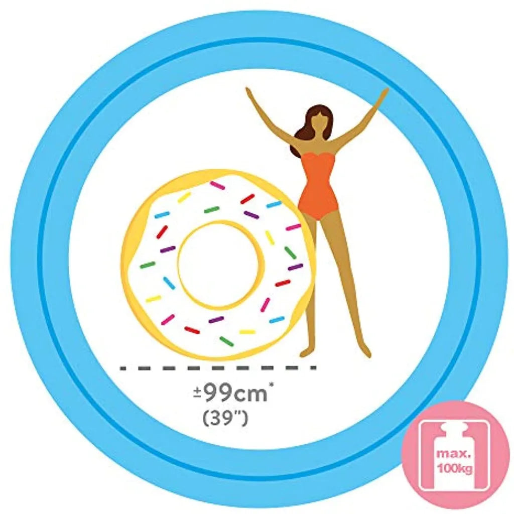  Intex Sport Schwimmreifen Bestreuter Donut Schwimmringe Wasserspaß Schwimmreifen, Donut, Reifen, Schwimmring, Schwimm Ring Outdoor2020 Wasserspaßnerf Outdoorrabatt