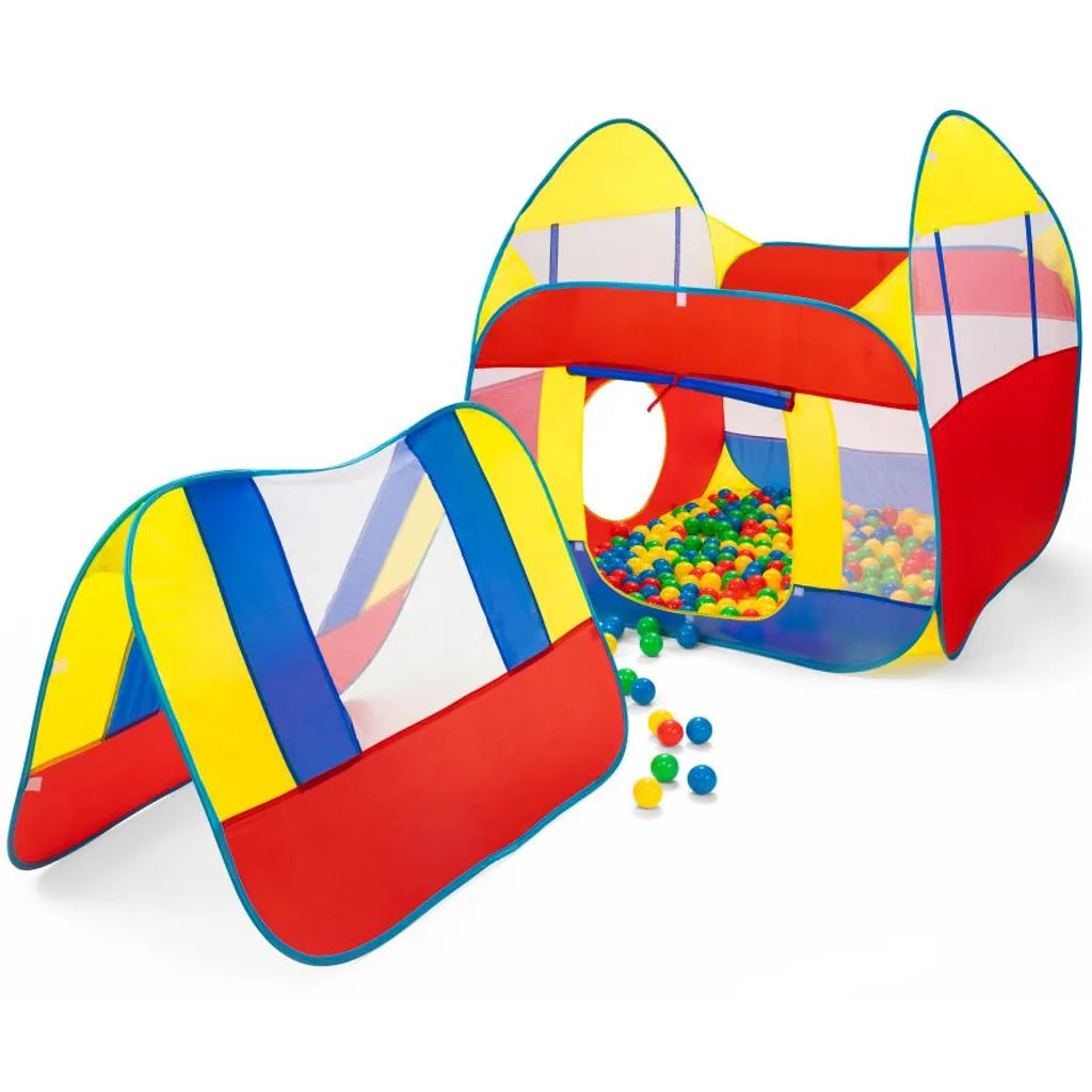  KIDUKU Spielzelt Mit 300 Bällen UndTasche Kinderzelt Bällebad Pop Up Babyzelt
