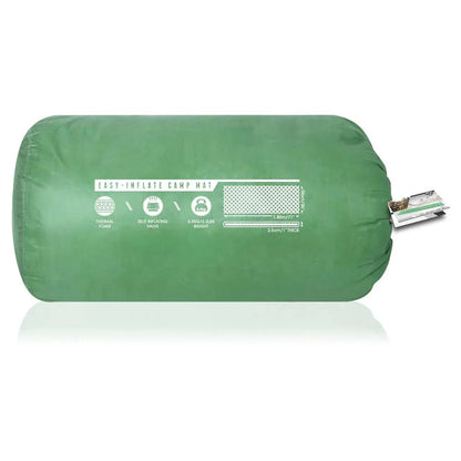  Bestway "Easy-Inflate Camp Mat" Selbstaufblasende Thermomatte, 180 X 50 X 2,5 Cm, Grün, 68058
