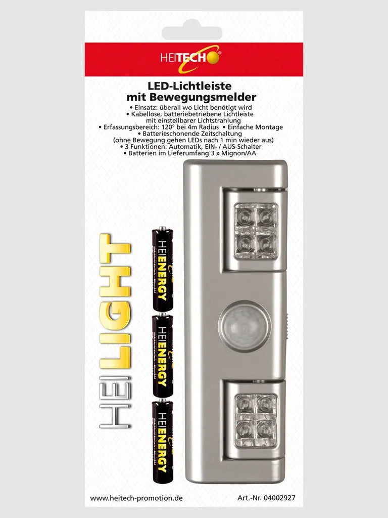  LED-Lichtleiste Mit Bewegungsmelder