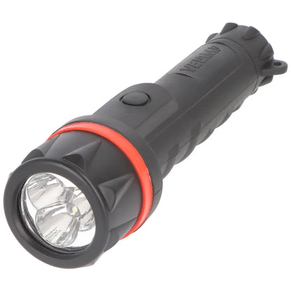 Velamp LED Gummi-Taschenlampe, 3 LEDs, Wasserdicht, Mit Tragesenkel, Lieferung Ohne Batterien