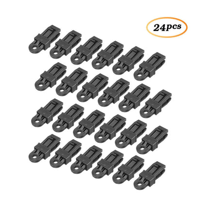  24x Campingzelte Planenhalter Planen Befestigung Klemme Clips Spanner Für Zelt Abdeckplane