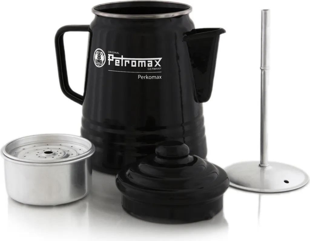  Petromax Tee- Und Kaffee-Perkolator Teekanne, Schwarz (9 Tassen); Per-9-s