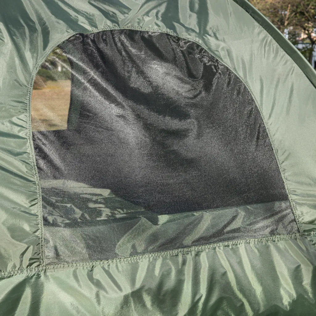  SoBuy® Feldbett,4in1-Zelt Mit Campingliege,Schlafsack,2 Personen,OGS32-L-GR