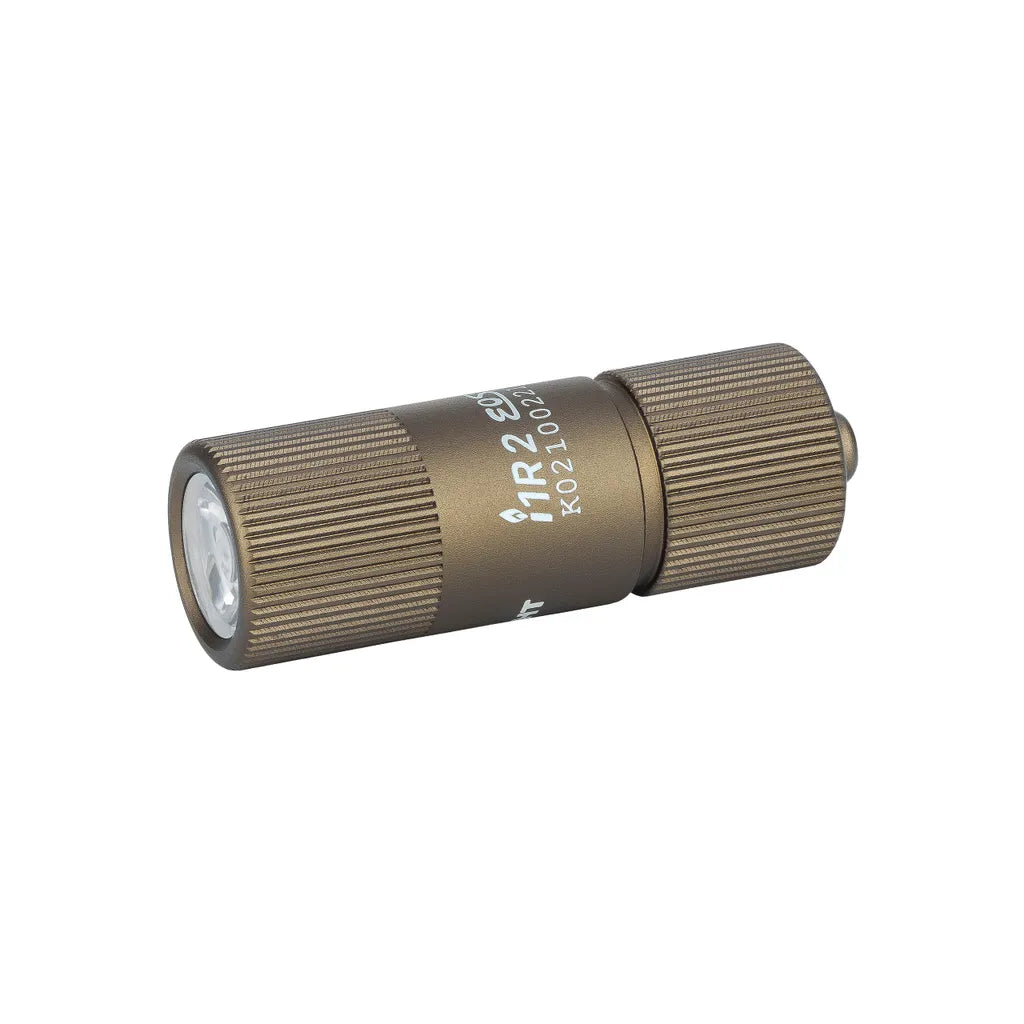 Olight I1R 2 Desert Mini Taschenlampe Mit 150 Lumen Für Schlüsselbund Mit Ladekabel