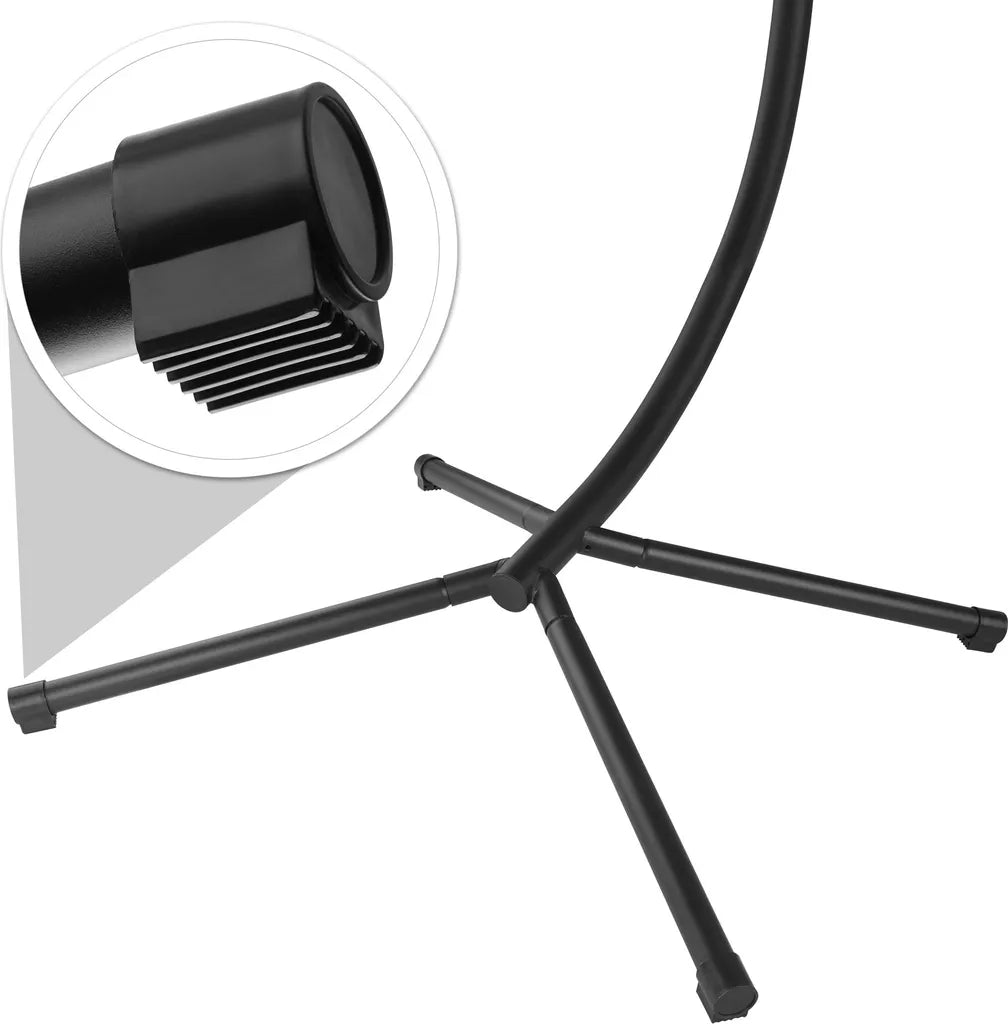  Tectake Hängeliege Maja - Schwarz