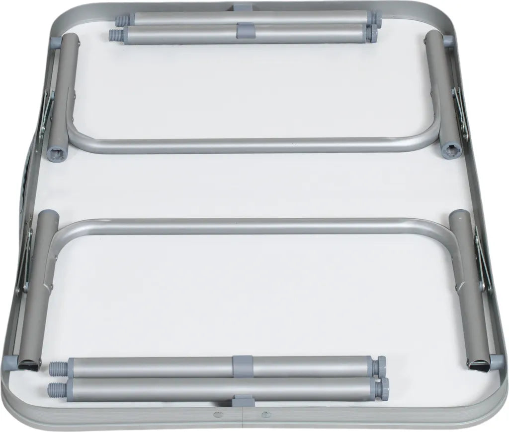 Tectake Camping Klapptisch Aus Aluminium 75x55x68cm - Grau