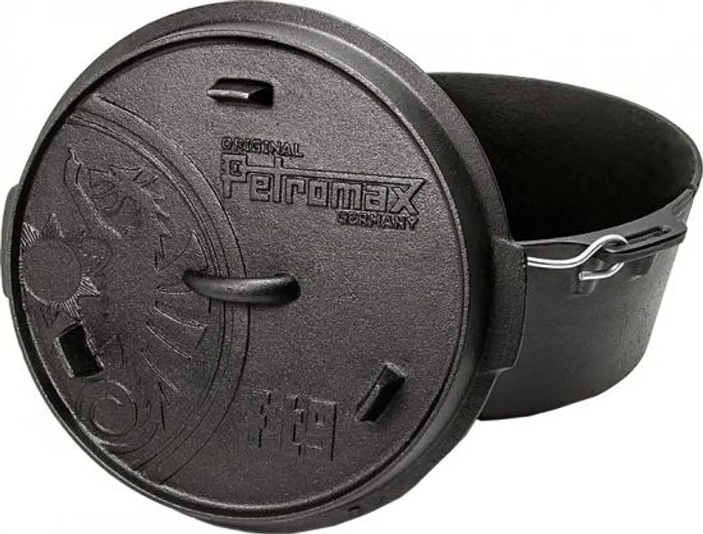  Petromax Feuertopf Ft9 (9qt) Planer Boden (ohne Füße); Ft9-t