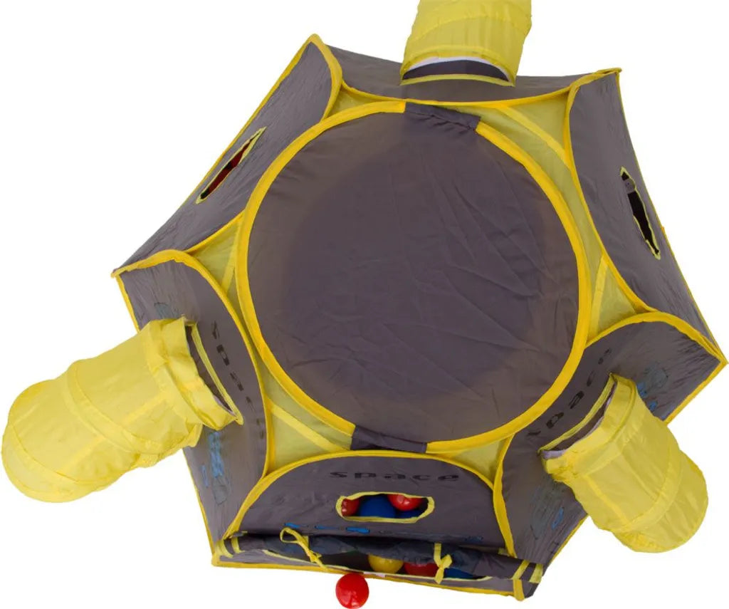  Bällebad SPACE Mit 100 Bällen, Spielzelt, Pop-Up, Kinderzelt