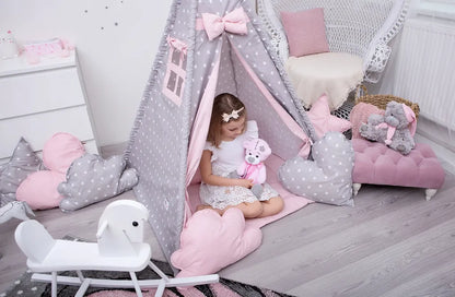  Kinder-Tipi Stars Pink – Ein Originelles Geschenk Für Ihr Kleines Kind – Die Geheimnisvolle Welt Eines Kinderzimmers