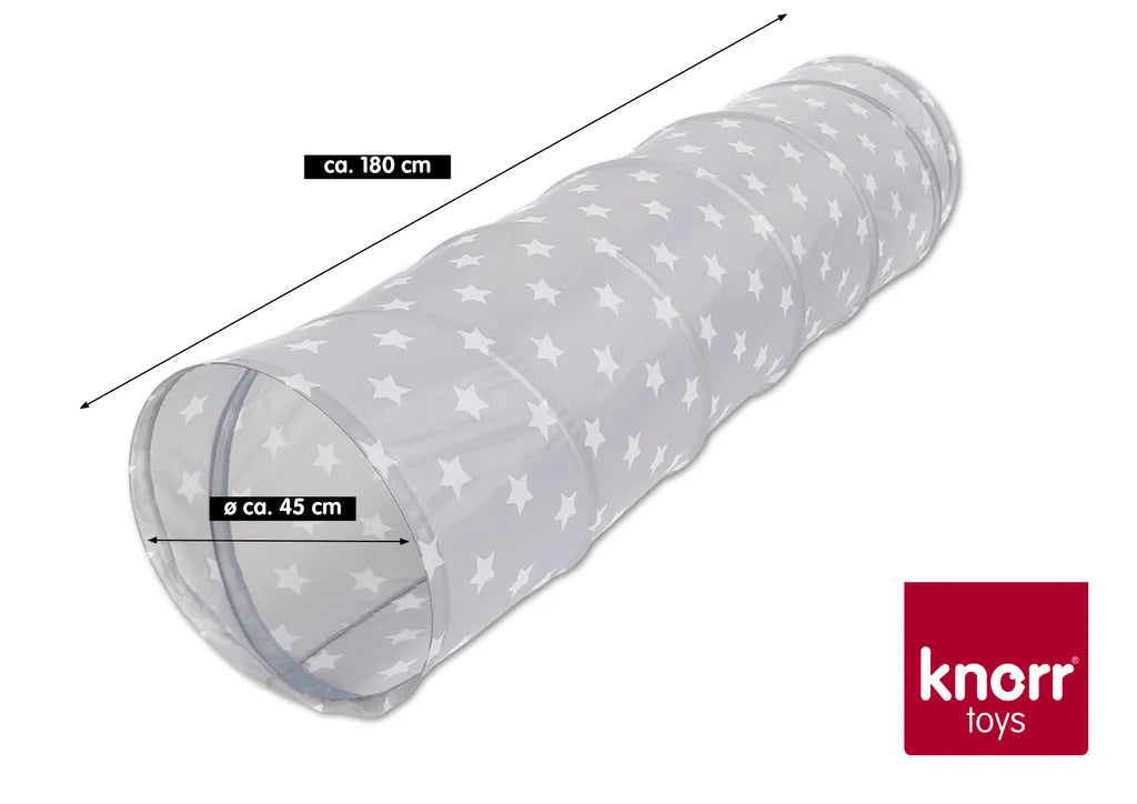  Spieltunnel "Grey White Stars"