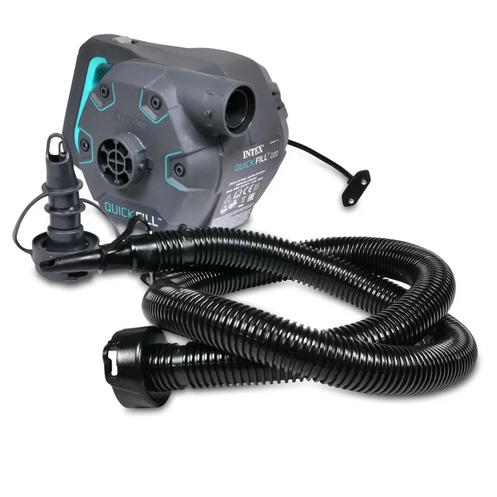  Intex Sport Elektrische Pumpe Mit 3 Verbindungs-Düsen Und Überhitzungs-Schutz, Pumpleistung 1100 L/h Poolzubehör Planschbecken Outdoor2020