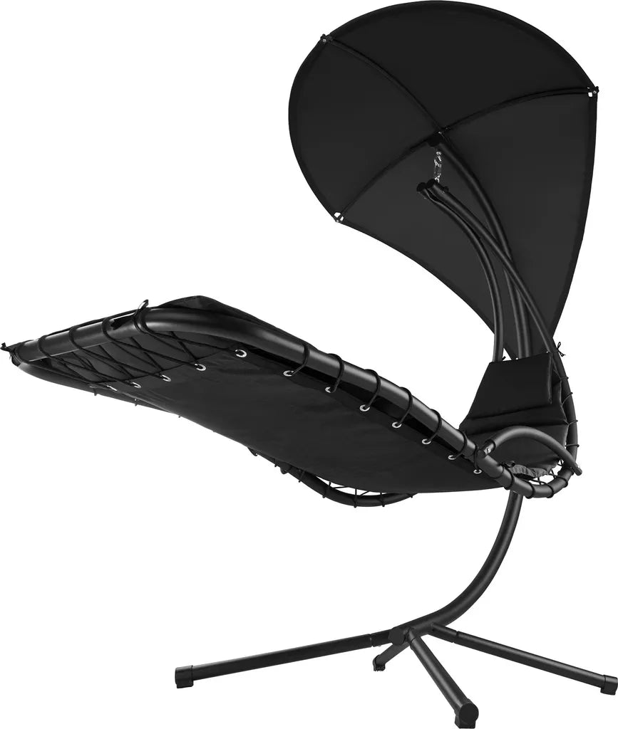  Tectake Hängeliege Maja - Schwarz