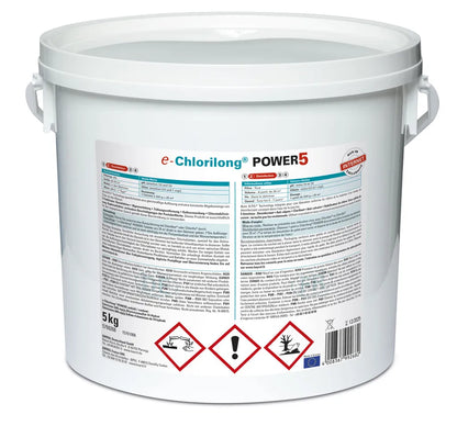  BAYROL E-Chlorilong® POWER 5 - 200 G Chlortabletten Mit 5 Funktionen 5,0 Kg