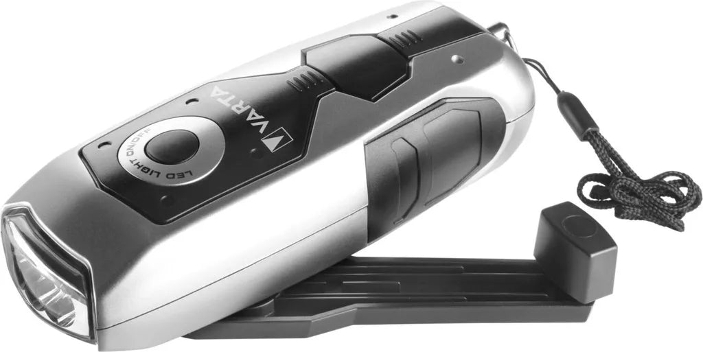  VARTA Taschenlampe "Dynamo Light LED" Spritzwassergeschützt