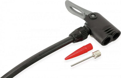  Dunlop Fahrradluftpumpe Für Alle Ventile, Tragbare Luftpumpe, Fahrradpumpe, Standpumpe, Schwarz