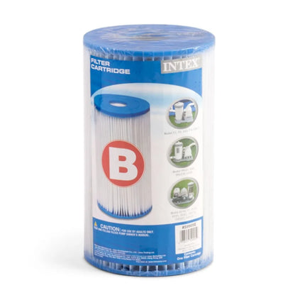  INTEX 29005 - Filterkartusche - Typ B, Für Pumpen #28634