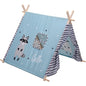  Kinderzelt WASCHBÄR/LAMA, 101x106x106 Cm - Home Styling Collection