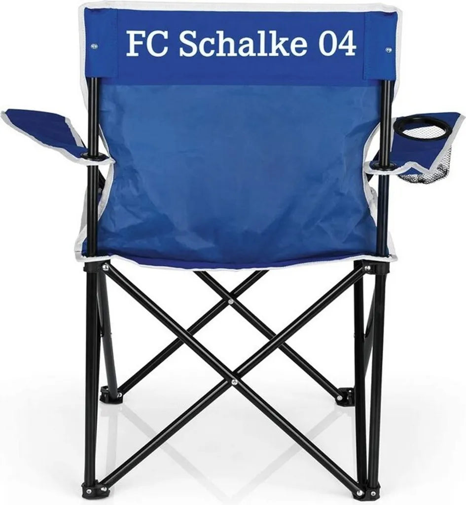  FC Schalke 04 S04 Faltstuhl Faltbar Klappstuhl Campingstuhl Strandstuhl