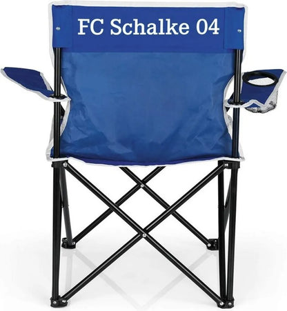  FC Schalke 04 S04 Faltstuhl Faltbar Klappstuhl Campingstuhl Strandstuhl