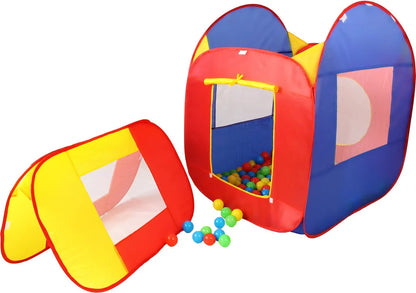  KIDUKU® Spielzelt + 200 Bälle + Tasche Kinderzelt Bällebad Haus Kinderspielzelt