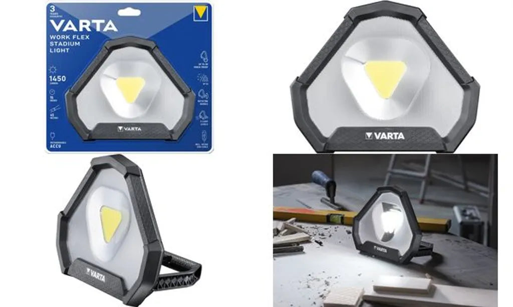  Varta Work Flex Stadium Light Mit Akku