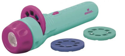  Moses Projektionstaschenlampe Pferde 11,7 Cm Rosa/blau 4-teilig