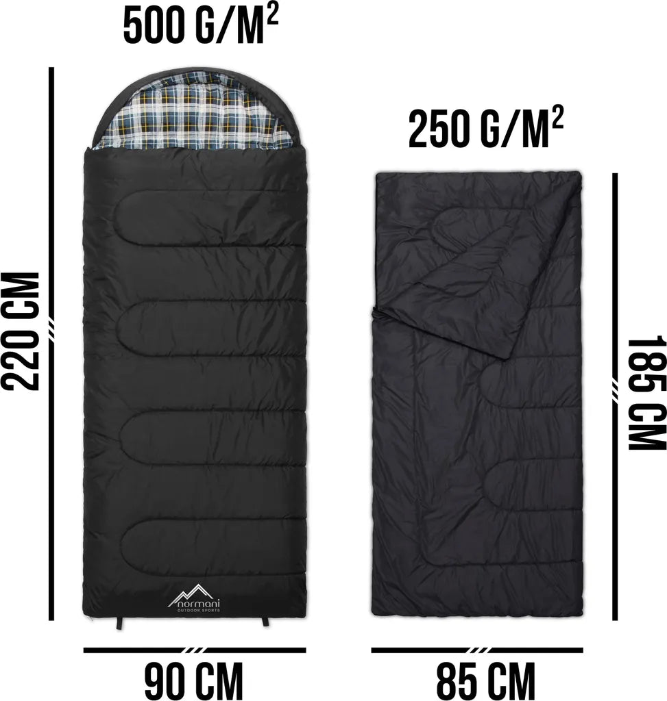 Normani Outdoor-Schlafsack Extrem 4-In-1
