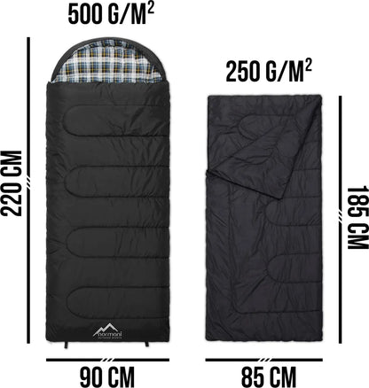  Normani Outdoor-Schlafsack Extrem 4-In-1