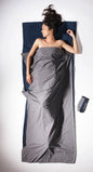  COCOON TravelSheet Baumwolle - Hüttenschlafsack, Farbe Cocoon:tuareg / Elephant Grey