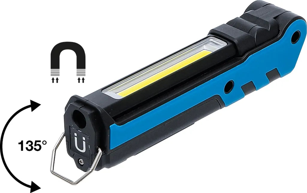  BGS Technic Akku-Knicklampe | COB-LED | 5 W