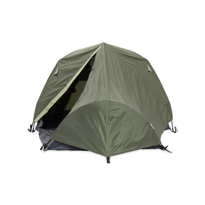  Where Tomorrow 2-Personen-Kompakt-Zelt - Pop Up Wurfzelt Trekkingzelt - 245x160x95 Cm - Grün