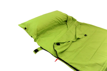 Relags Origin Outdoors Sleeping Liner Mikrofaser Inlett Deckenform Grün Innenschlafsack Schlafsack