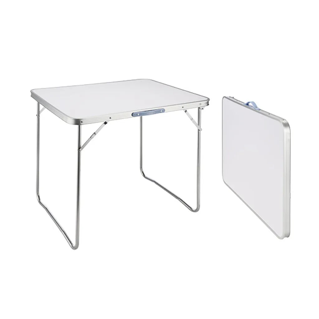  HI Klappbarer Campingtisch Weiß 80x60x69 Cm