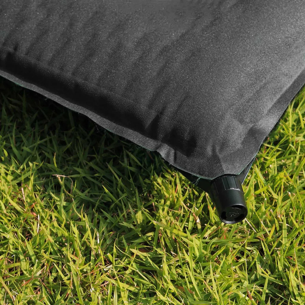  Toboli Isomatte Selbstaufblasend 180x50x2,5cm Grau Schlafmatte Leicht Für Camping Und Outdoor