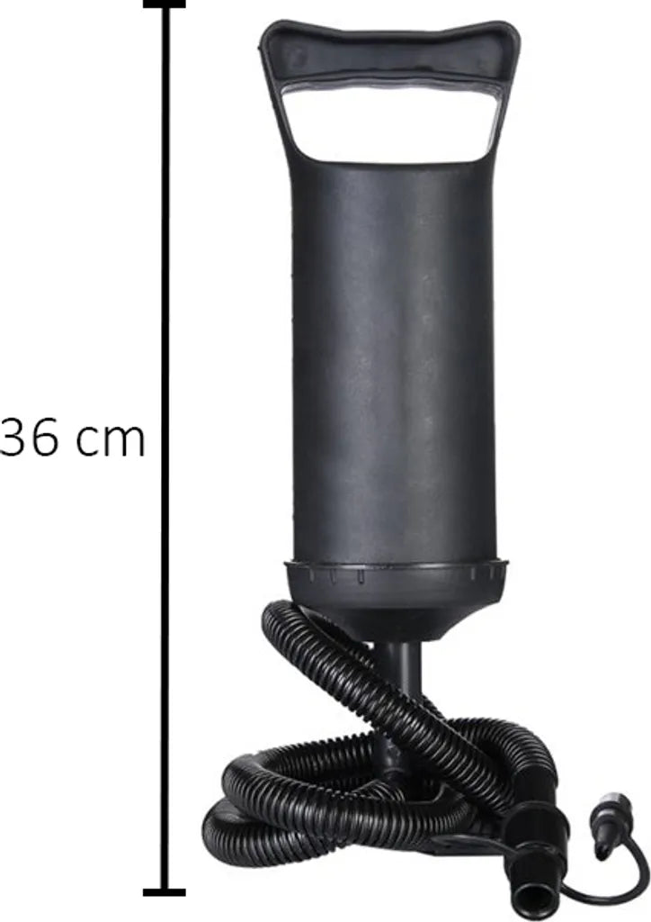 Handpumpe Doppelhub Manuelle Matratzenpumpe 2 Düsenaufsätze Hand Pumpe 2X 1,2 Liter Pumpleistung Doppelhubpumpe Handluftpumpe Retoo