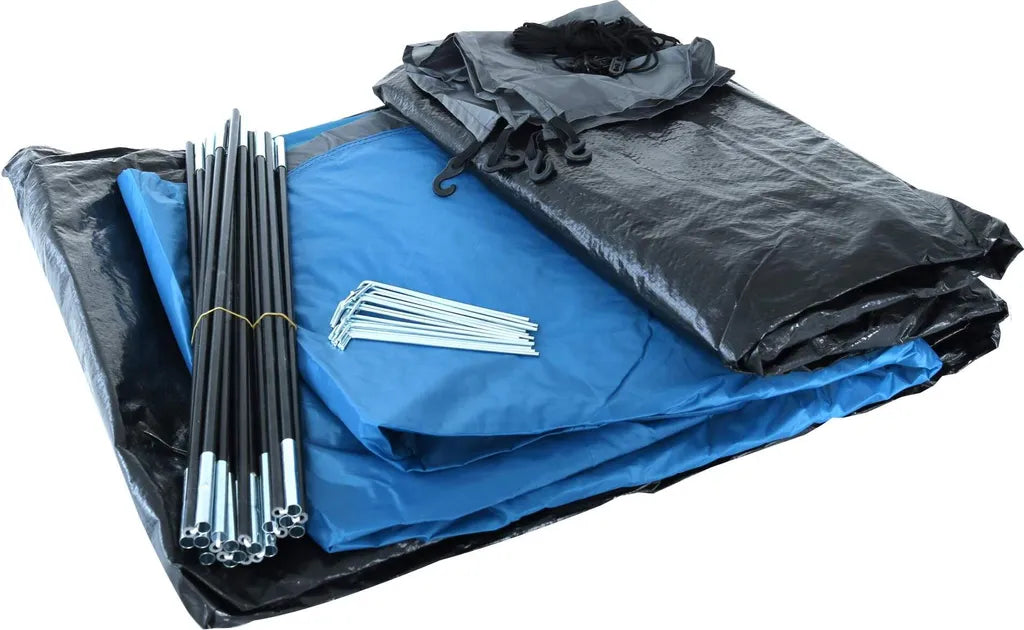  DUNLOP Campingzelt - Kuppelzelt Für 3 Personen - Wasserfest - 210 X 220 X 130 Cm - Inkl. Tragetasche