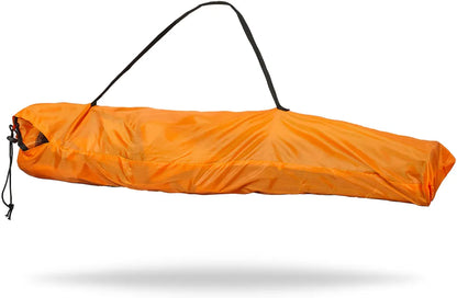  Linder Exclusiv Campingstuhl Mit Getränkehalter, Anglersessel Orange