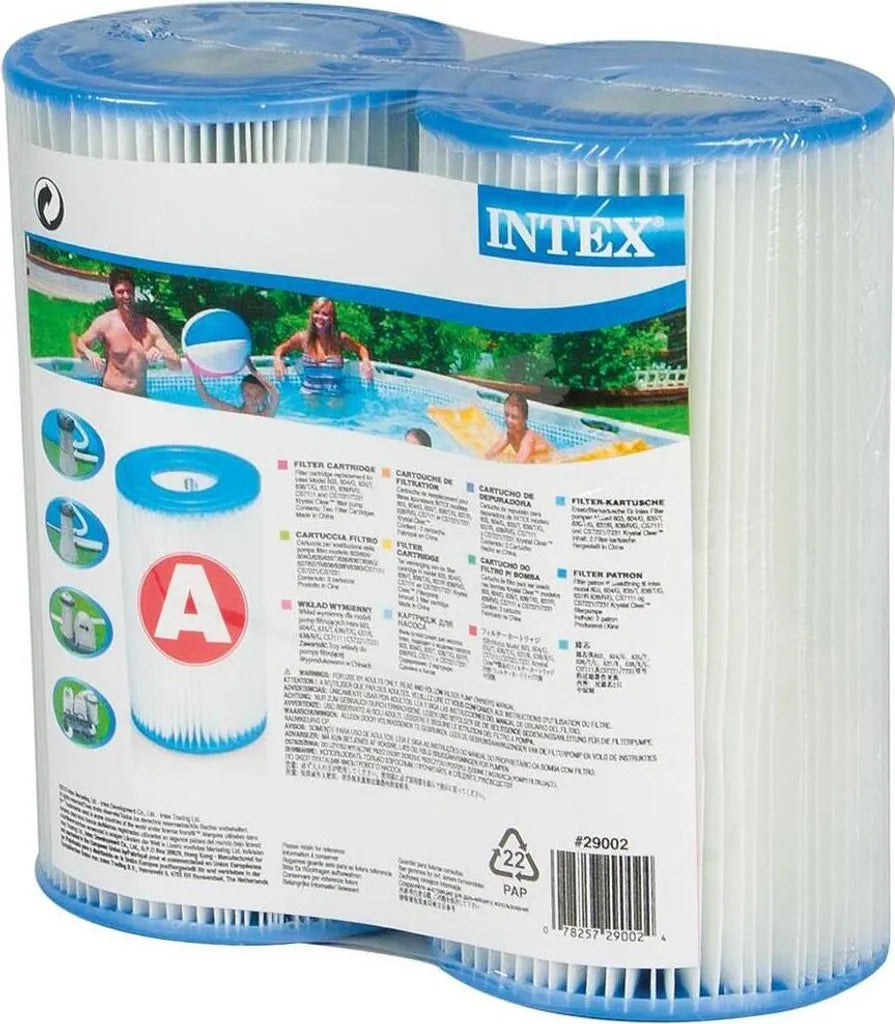  Intex 29002 Filterkartusche Typ A 2er Set