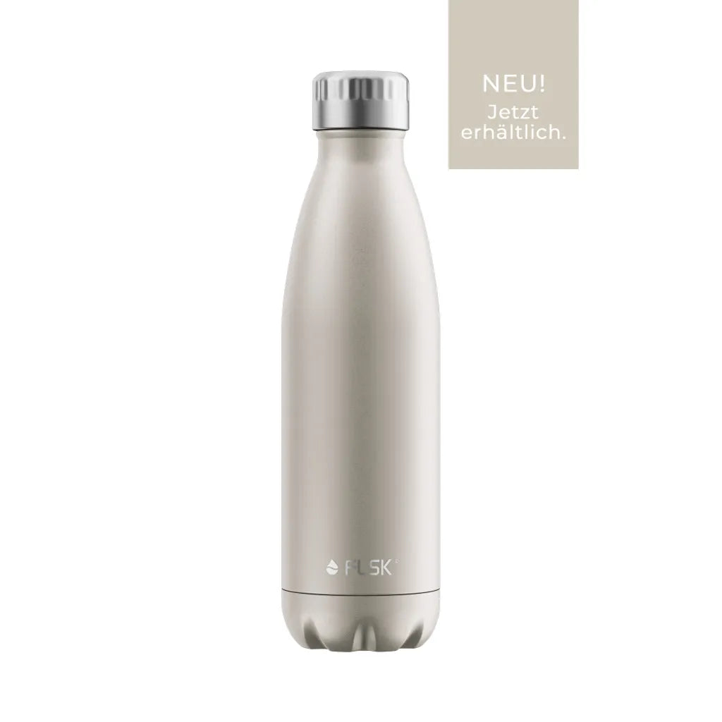  FLSK Isolierflasche 'Champagne 500 Ml - Silbergold'